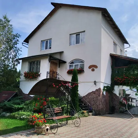 Guest house Kvitkovyi Rai з червня басейн з підігрівом 10 на 5 метрів Slavske